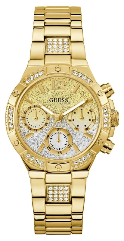 Image of Guess GW0950L2 HARLOW Multifunction (38mm) Ombre Glitter Watch
