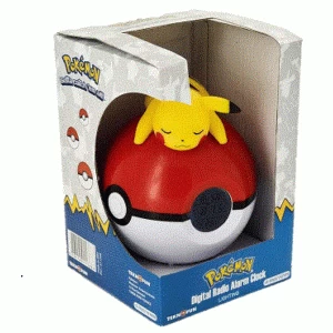 Image of Pikachu Pokemon FM Radio Alarm Clock
