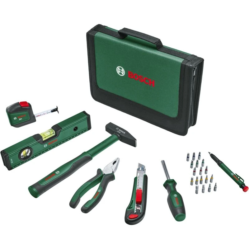 Image of Bosch Hand Tools Universal Hand Tool Set 25 Piece 1600A02BY6 1600A02BY6