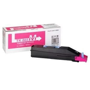 Image of Kyocera TK865M Magenta Laser Toner Ink Cartridge