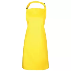 Image of Premier Colours Bib Apron / Workwear (Pack of 2) (One Size) (Yellow)