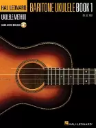 Image of hal leonard baritone ukulele method book 1