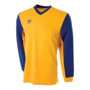 Image of Umbro Witton Long Sleeve Jersey Mens - Yellow