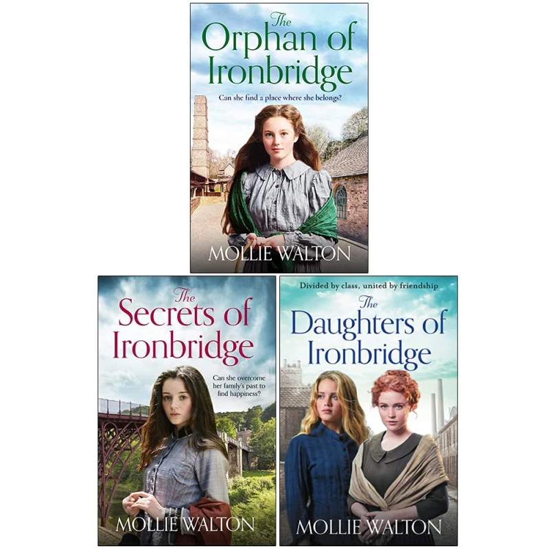 Image of Mollie Walton The Ironbridge 3 Book Set The Orphan Of Ironbridge The Secrets Of Ironbridge The Daughters Of Ironbridge Mollie Walton Books