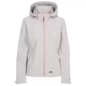 Image of Trespass Womens/Ladies Leah Waterproof Softshell Jacket (XXS) (Platinum Marl)