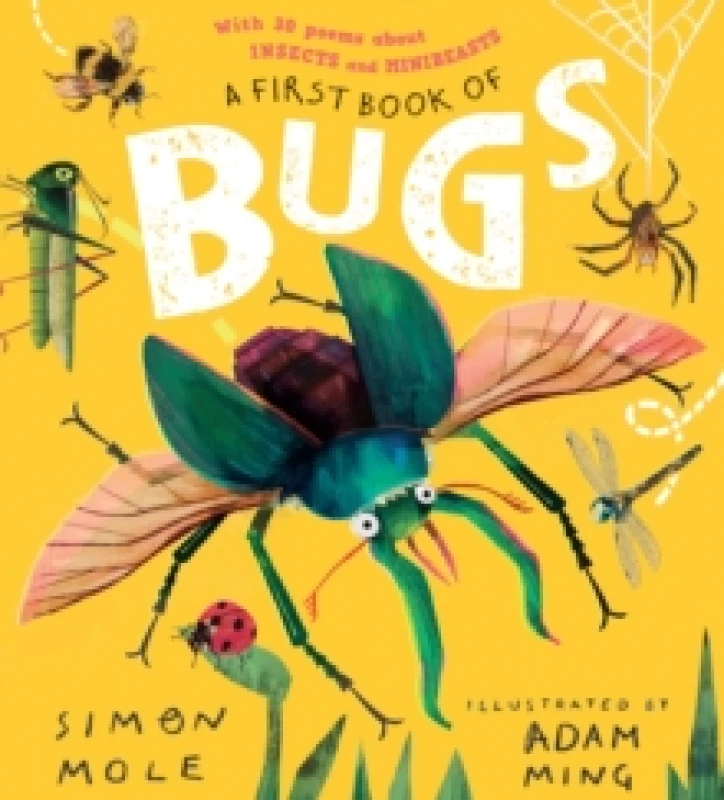 Image of A First Book of Bugs: with 30 poems about insects and minibeasts Hardback