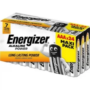 Image of Energizer Power AAA battery Alkali-manganese 1.5 V 24 pc(s)