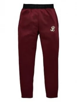 Image of Illusive London Boys Agility Joggers - Burgundy