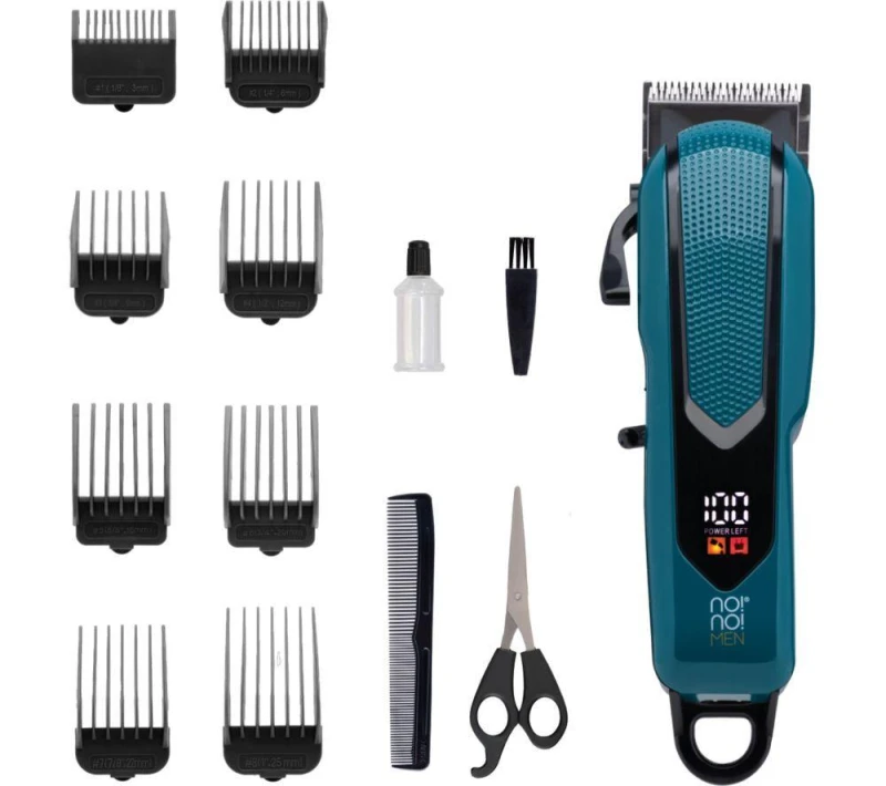 Image of NO NO Raven Power RCP01 Beard & Hair Clipper Kit - Teal Blue & Black,Blue 5020260115004
