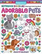 Image of notebook doodles adorable pets coloring and activity book 32 dazzling desig