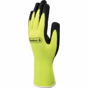 Image of Venitex Unisex Apollon PPE Breathable Hi-Vis Gloves (10 UK) (Yellow/Black) - Yellow/Black