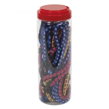 Image of Sealey BCS10 Elastic Cord Set 10pc