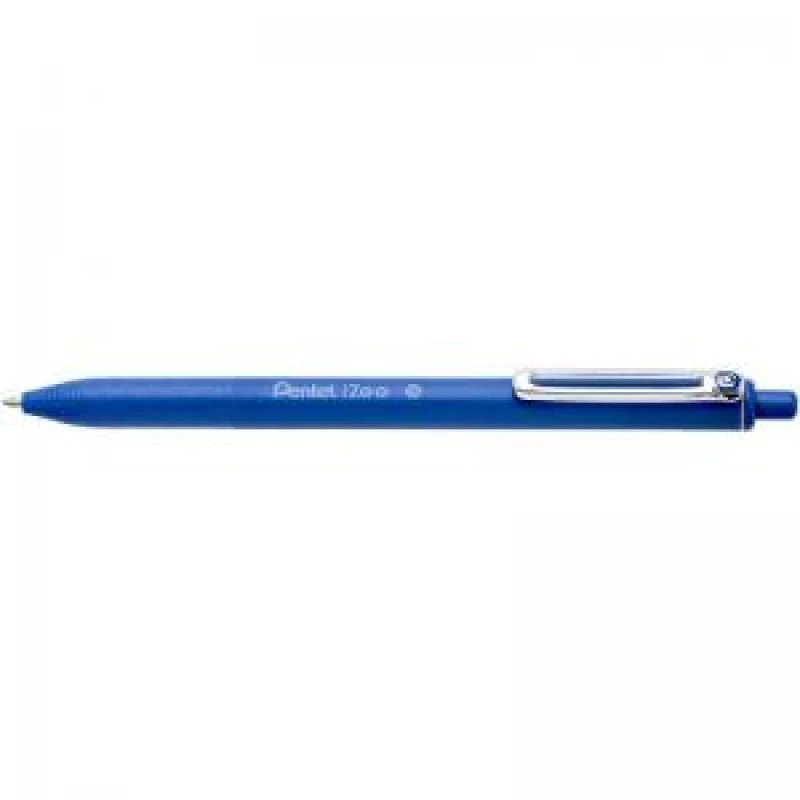 Image of Pentel IZEE Ballpoint Pen Retractable 1.0mm Tip 0.5mm Line Blue (Pack 12) BX470-C