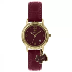 Image of Radley Ladies Leather Purple Strap Watch