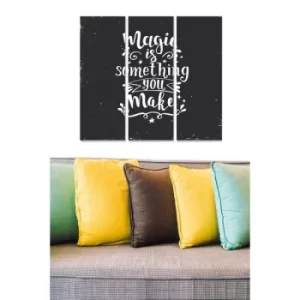 Image of MDF394593265 Multicolor Decorative MDF Painting (3 Pieces)