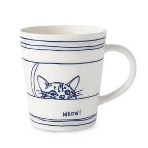 Image of Royal Doulton Cat Mug Ed Ellen Degeneres