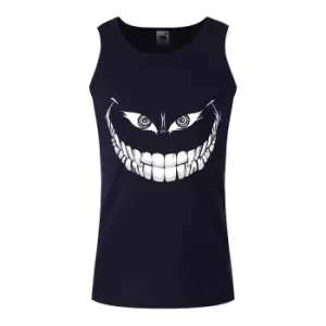 Image of Grindstore Mens Crazy Monster Vest Top (L) (Navy)