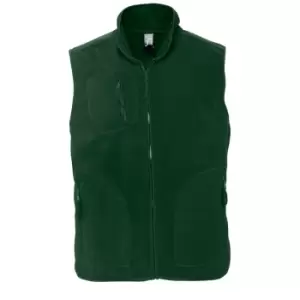 Image of SOLS Norway Unisex Anti-Pill Fleece Bodywarmer / Gilet (S) (Forest Green)