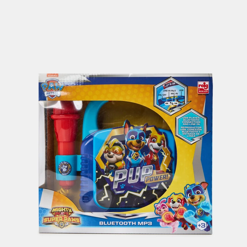 Image of Paw Patrol Player Blue Music and Dance Mic unisex One Size