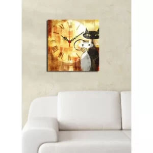 Image of 2828CS-12 Multicolor Decorative Canvas Wall Clock