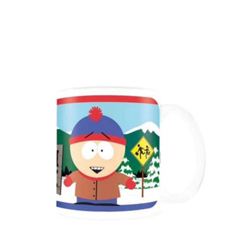 Image of South Park South Park Stan Mug in Off White Off White One Size Unisex 5063652155424
