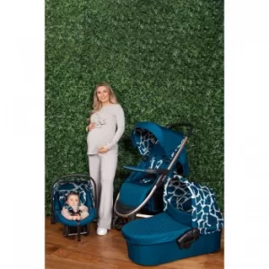 Image of My Babiie MB200+ Dani Dyer Navy Giraffe Travel System