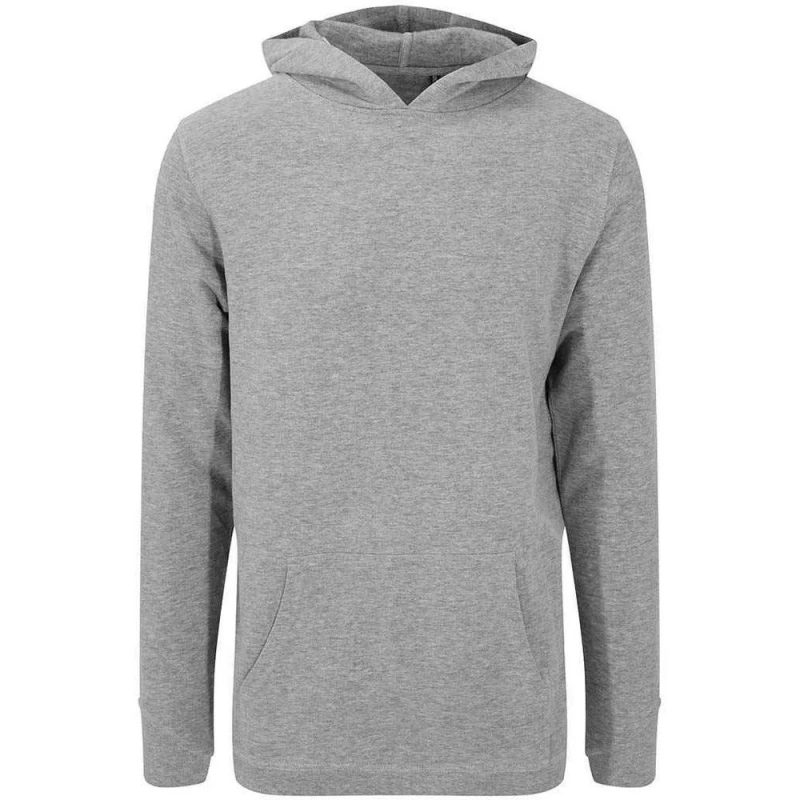 Image of AWDis AWDis Men Corcovado logie Heather Hoodie in Grey Size: X-Small Grey XS Male 5063425961276
