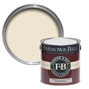 Image of Farrow & Ball Estate Wimborne white No. 239 Eggshell Metal & wood Paint 2.5L