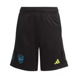 Image of adidas Arsenal Training Shorts 2023 2024 Juniors - Black