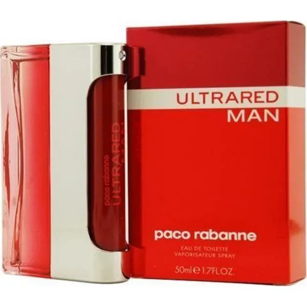 Image of Paco Rabanne Ultrared Man Eau de Toilette For Him 50ml