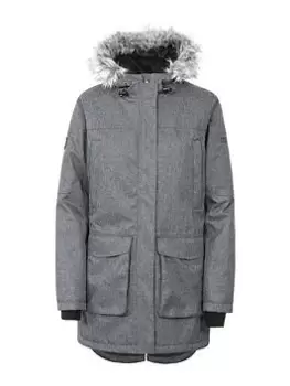 Image of Trespass Thundery Jacket - Black/Grey, Black, Size S, Women