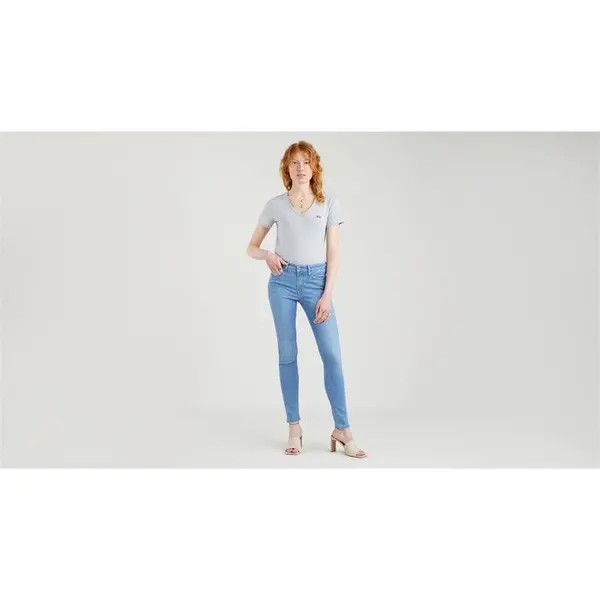 Image of Levis Perfect V Neck T-Shirt - Grey 6