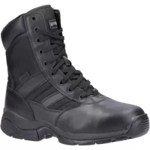 Image of Magnum Panther 8.0 Mens Leather Steel Toe Safety Boots (8 UK) (Black) - Black
