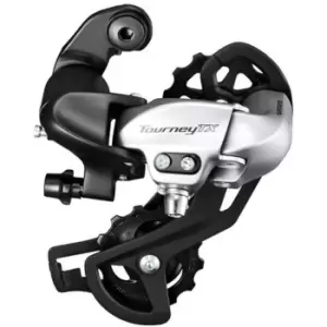 Image of Shimano Tourney TX800 7-8 Speed Direct Mount Rear Derailleur - Silver
