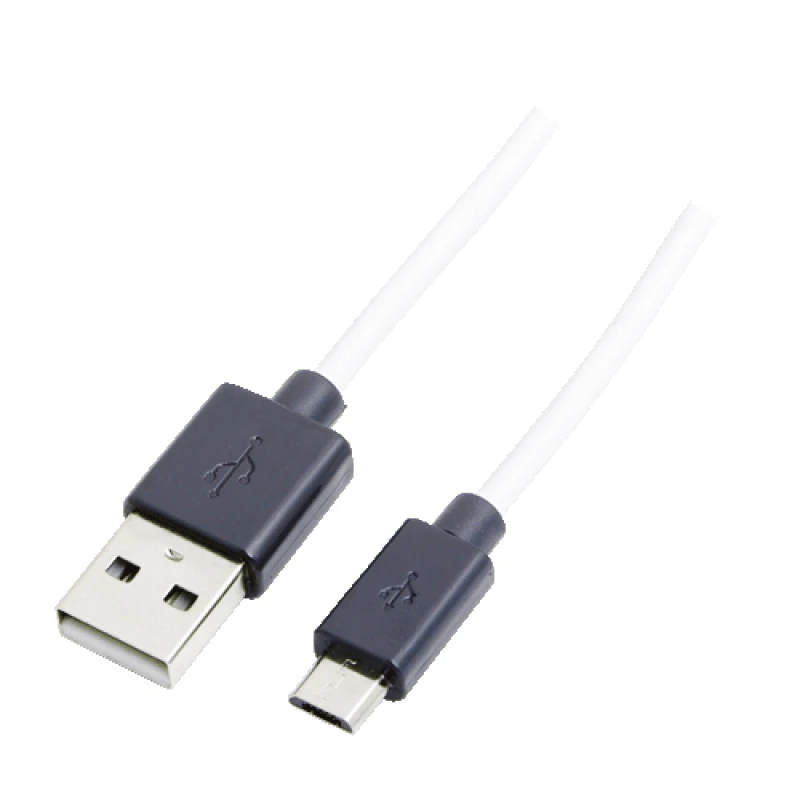 Image of LogiLink CU0063 USB cable USB 2.0 USB A Micro-USB B White