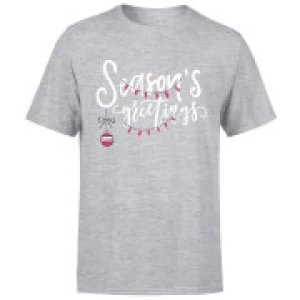 Image of Seasons Greetings T-Shirt - Grey - 3XL