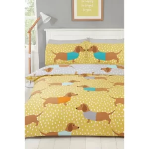 Image of Dolly the Dachshund Reversible Duvet Set