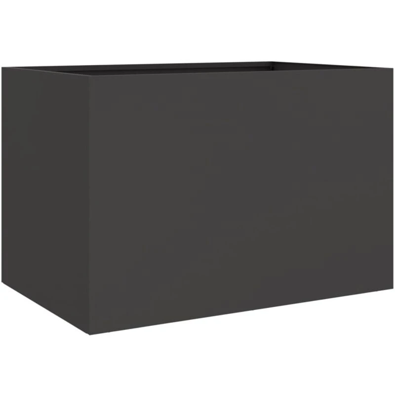 Image of VIDAXL Planter Black 62x40x39cm Steel Vidaxl 8721012364530
