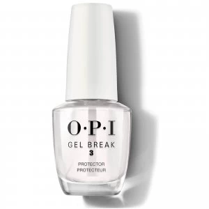 Image of OPI Gel Break Protective Top Coat Clear 15ml