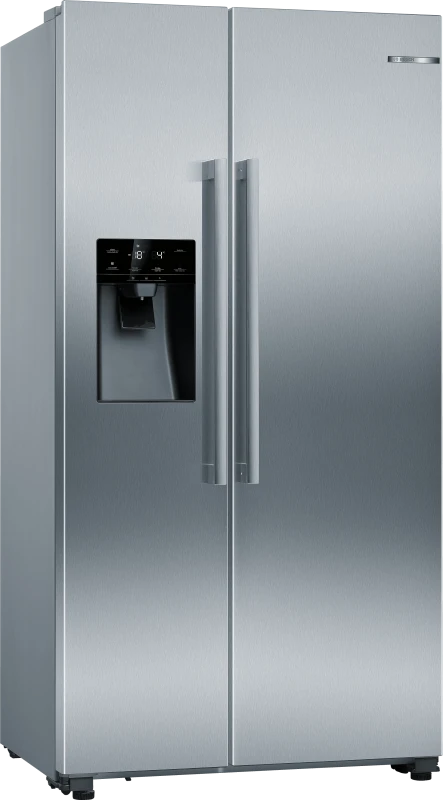 Image of Bosch Series 6 KAD93AIERG Plumbed American Fridge Freezer - Stainless Steel - E Rated