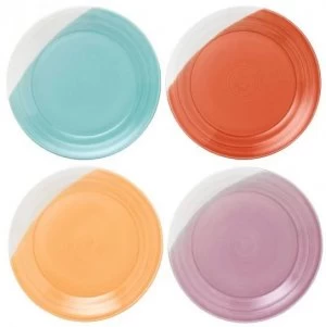 Image of Royal Doulton 1815 Bright Colours Set of 4 Plates 28cm