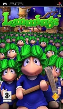 Image of Lemmings PSP Game