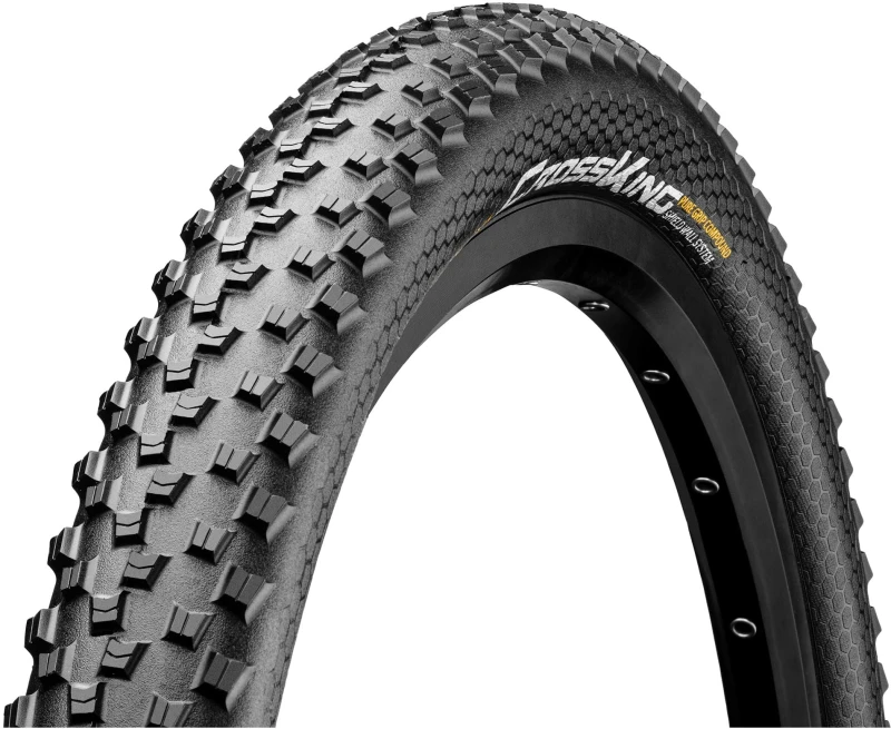 Image of Continental Cross King PureGrip ShieldWall Folding Tyre 29 X 2.60 INCHES BLACK/BLACK