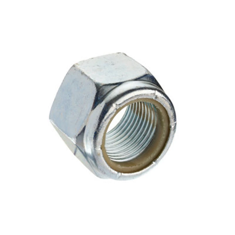 Image of Unifix Grade 2 Unf Nylon Insert Nuts 1.1/2"-12 - Bzp Finish