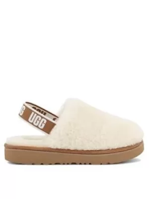 Image of UGG Fluff Yeah Clog Slipper, Chestnut, Size 2 Older