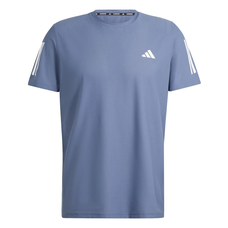 Image of adidas Own the Run T-Shirt Mens Ink male XS
