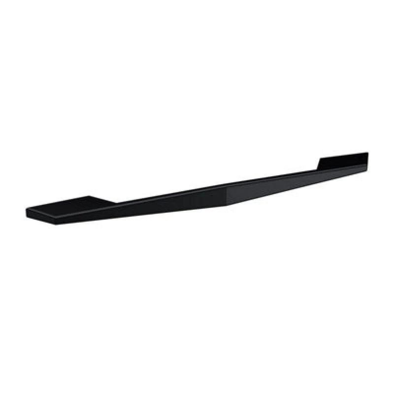 Image of Balterley Angular D Shape Furniture Handle 256mm 224mm Centres Matt Black Black