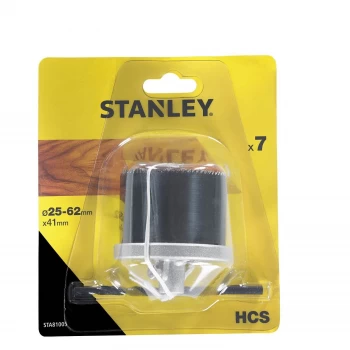 Image of Stanley Holesaw Set 7Pc (25-62mm) - STA81005-XJ