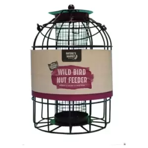 Image of Natures Market 5 x Wild Bird Hanging Nut Feeder with Squirrel Guard
