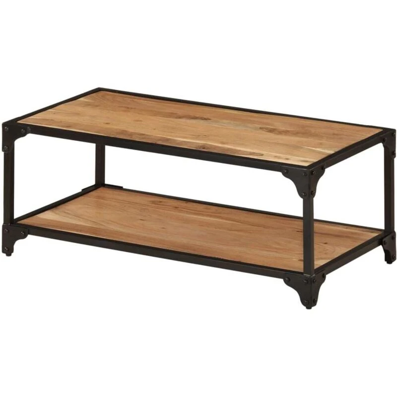 Image of VIDAXL Coffee Table 90x45x35cm Solid Acacia Wood vidaXL 8720286436912